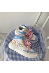 Chaussures à plateforme pastel Kidcore